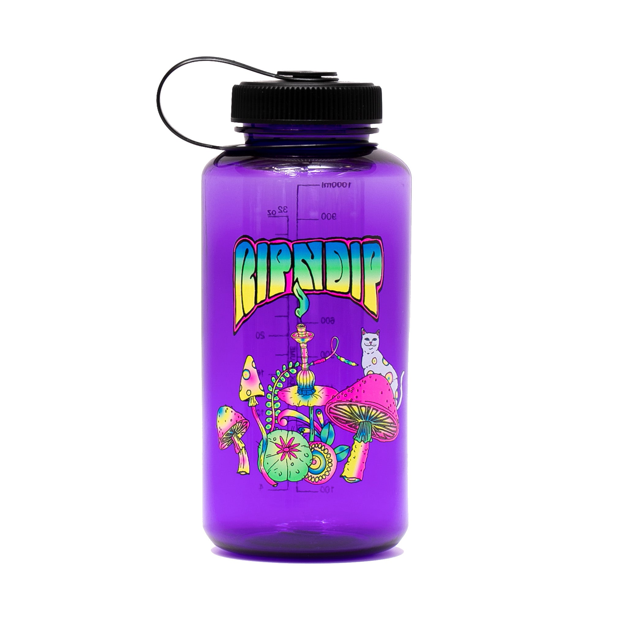 Image of Psychedelic Water Bottle (Purple)