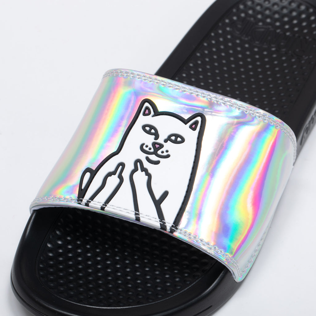 新作商品 RIPNDIP Lord Nermal 黒 スライドサンダル 26 シュプリーム