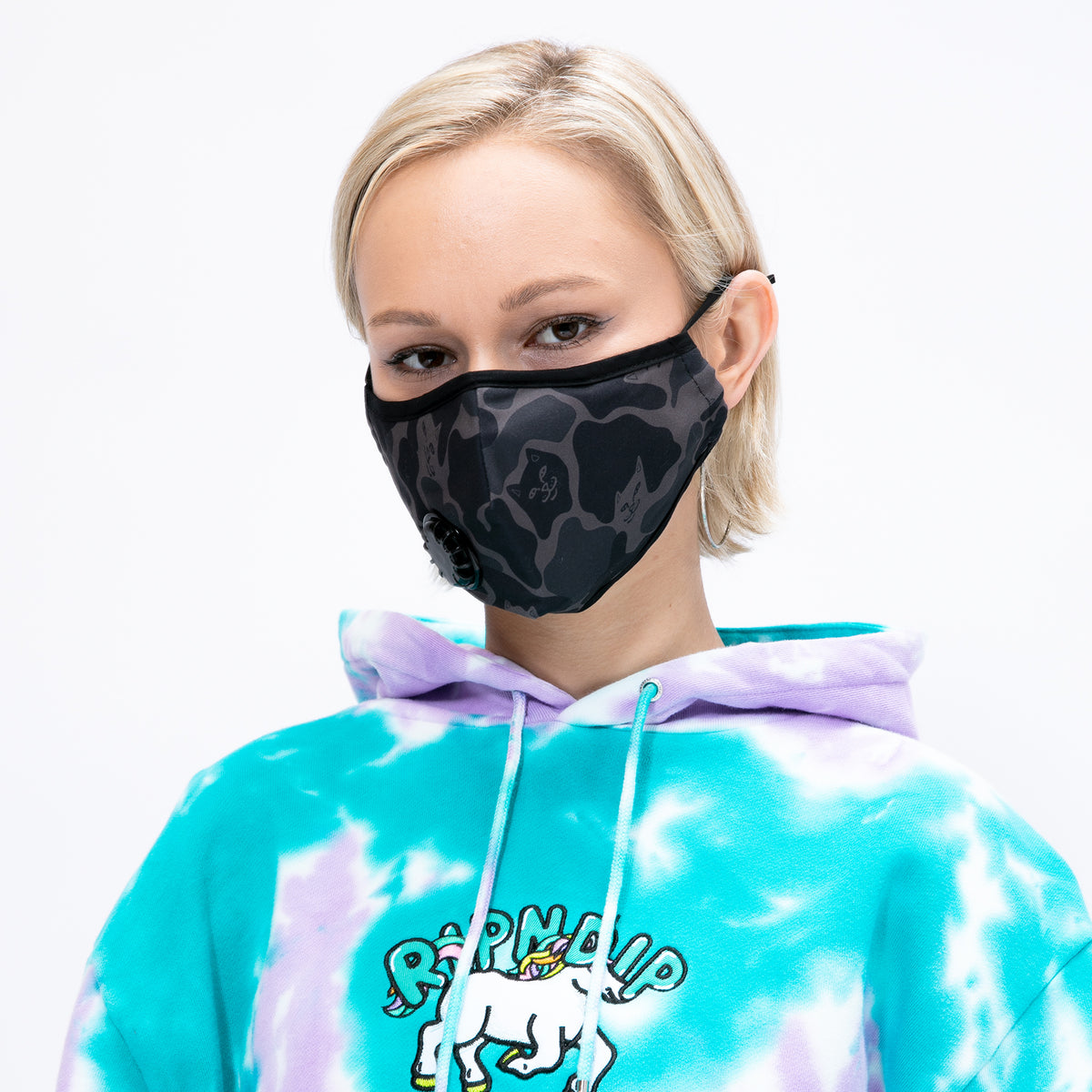 Download Ventilator Face Mask (Blackout Camo) - RIPNDIP