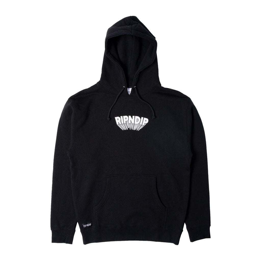 black ripndip hoodie