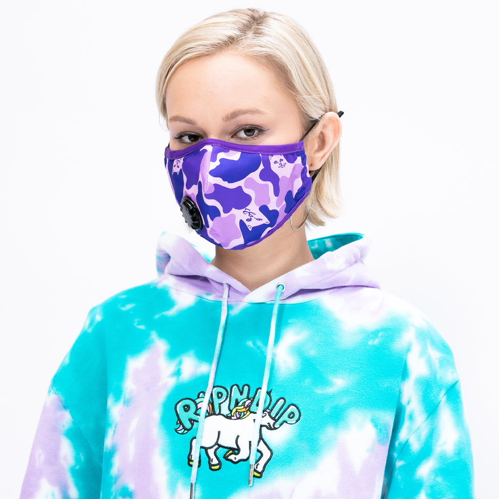 ripndip purple camo hoodie