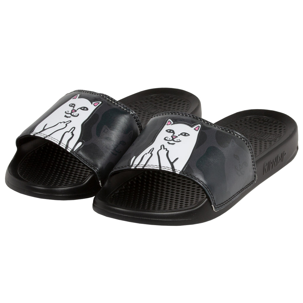 white ripndip slides