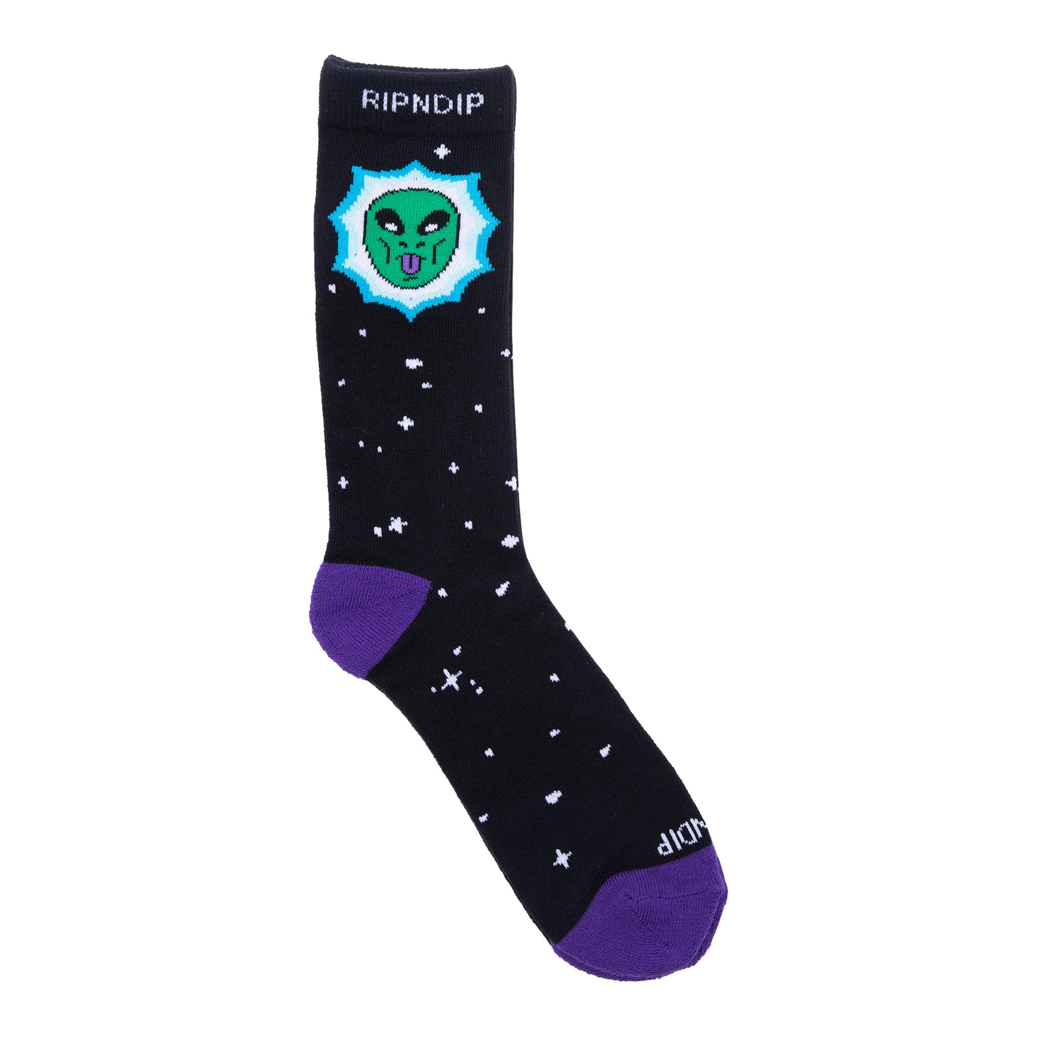 Nebula Socks (Black) – RIPNDIP