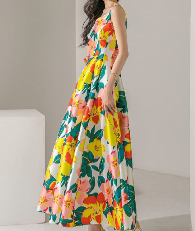 Capri Floral Dress – Belle Muse