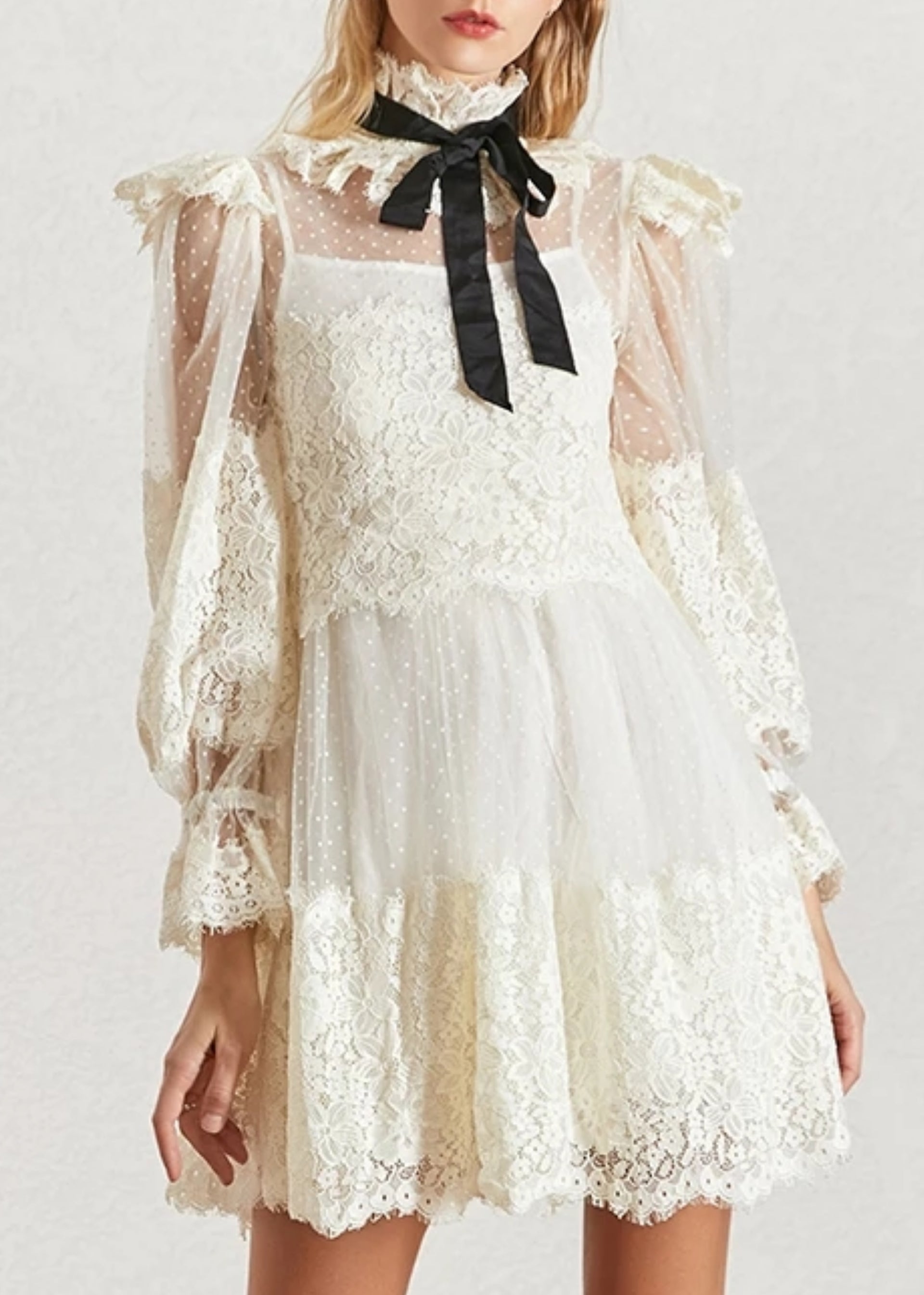 vintage lace dresses with sleeves