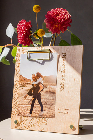 Hereafter Personalized Wood Photo Frames