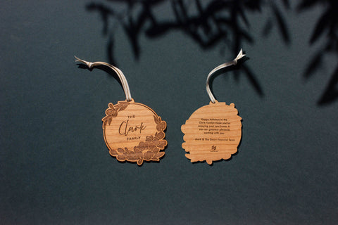 Custom Wood Ornaments