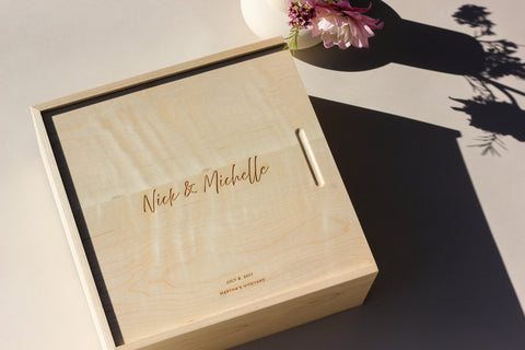 Hereafter Wooden Personalized Keepsake Box