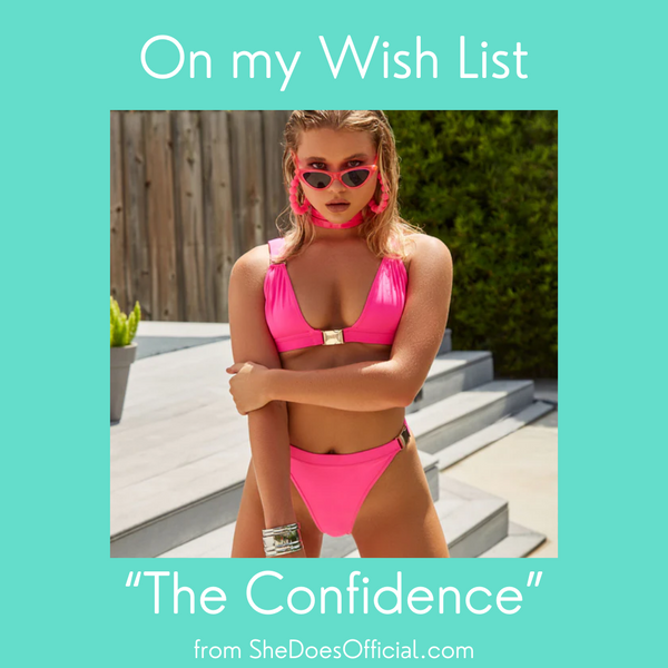 The Confidence, a brilliant, modern bikini by SheDoes