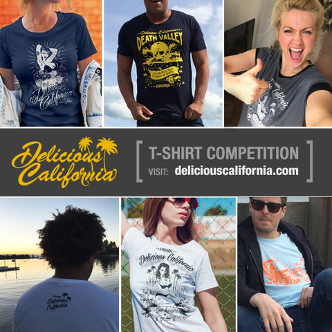 Delicous California Weekly T-shirt Competiton