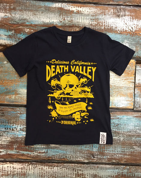 Death Valley (Navy Blue) Kids T-Shirt – Delicious California