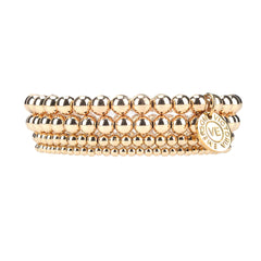 Sierra Gold Bracelet Stacking Set