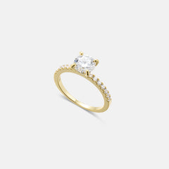 Alicia Princess cut ring