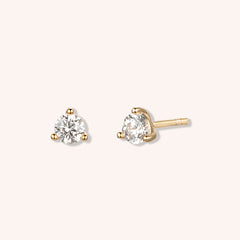 April Birthstone Studs