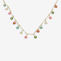 lucy flower necklace