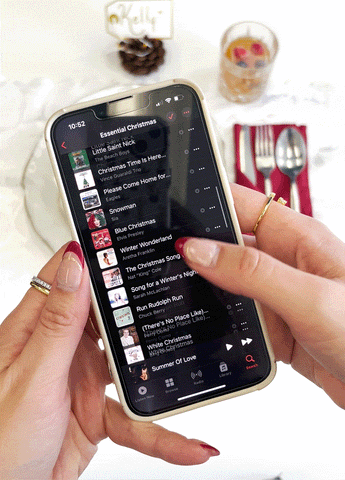 Make sure you curate a music playlist before the party