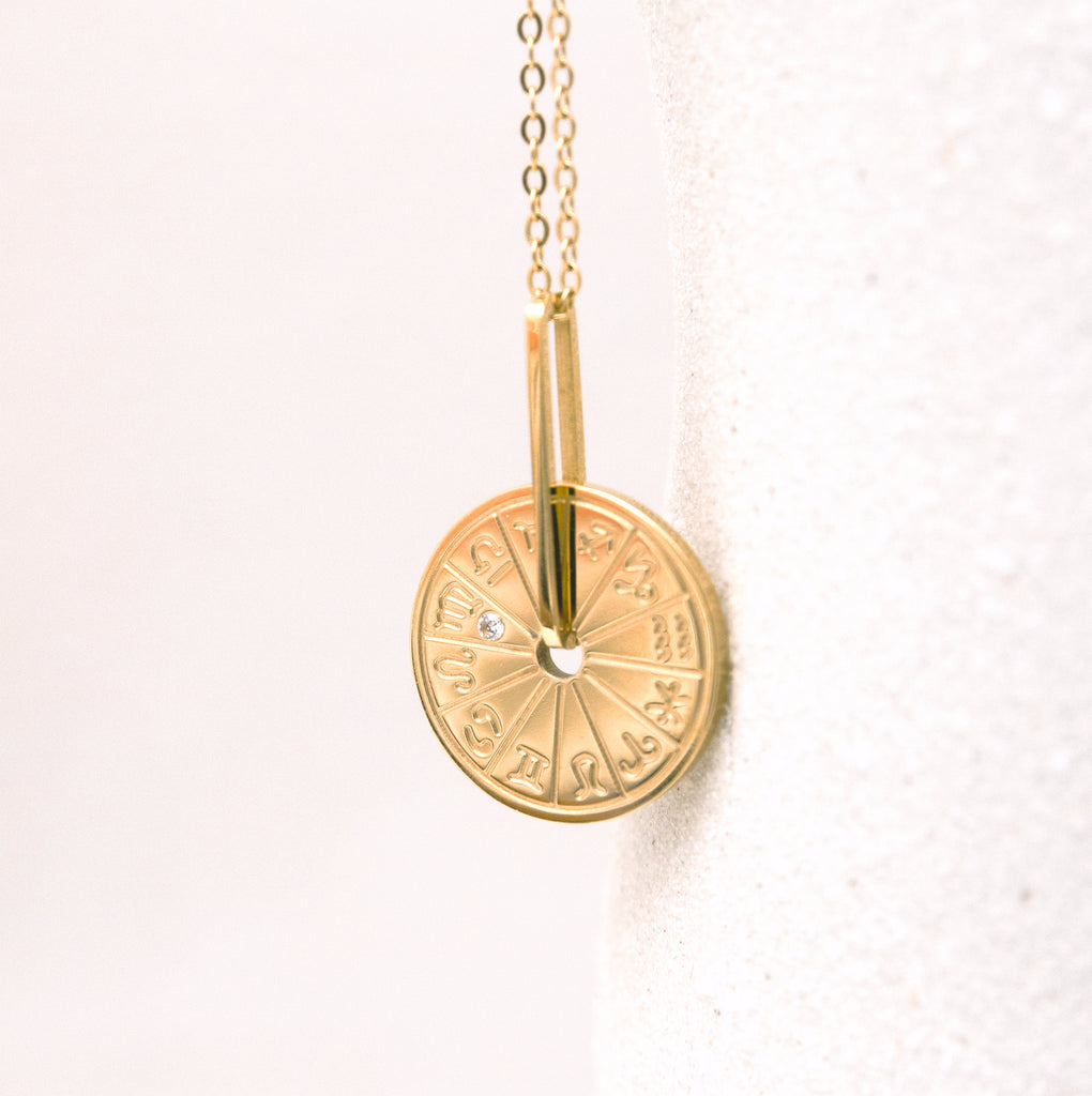 Zodiac Dial Necklace