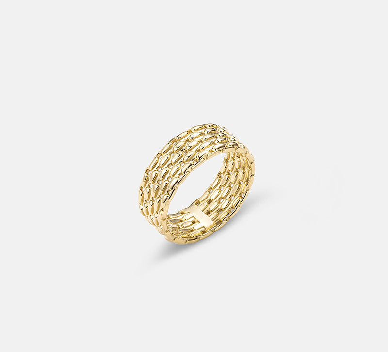 Royal Cushion Gold Ring – Victoria Emerson