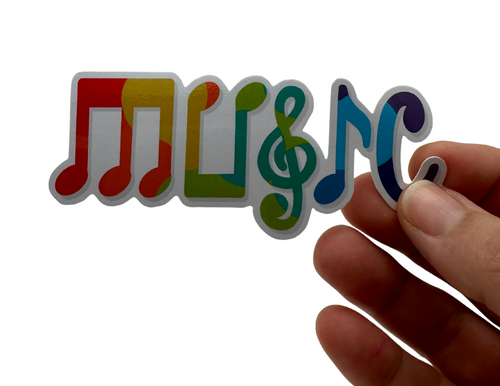 StickerKing Music Notes and Instruments Shiny Stickers – The Practice Shoppe