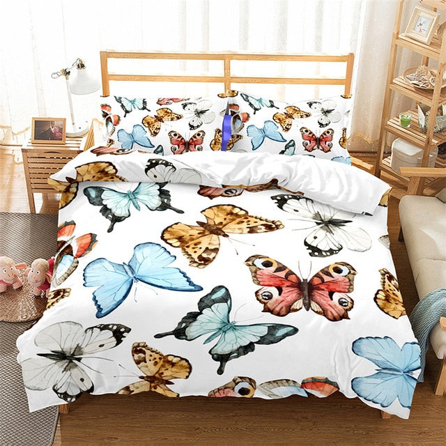 papillon duvet set