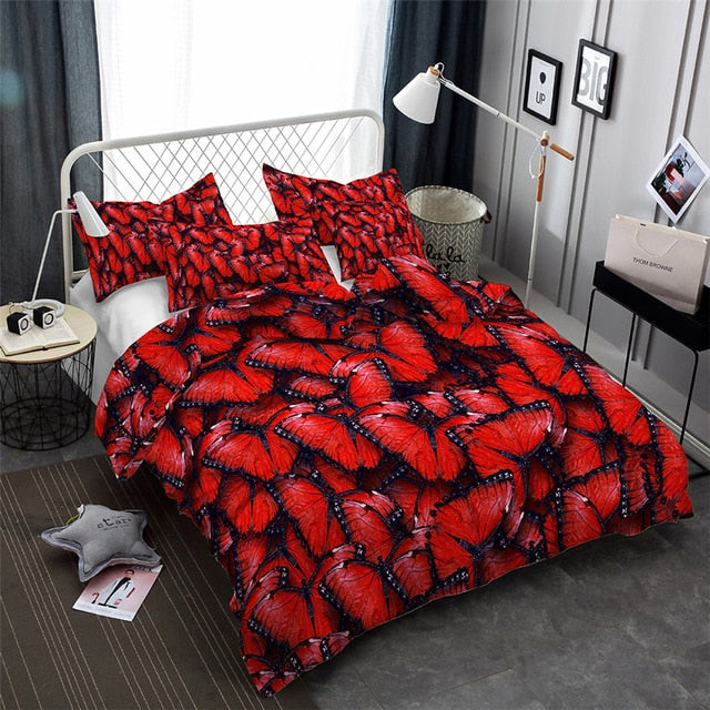 papillon duvet set