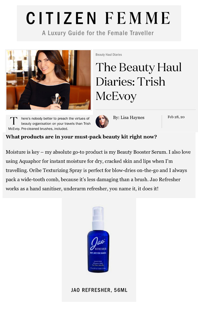 Citizen Femme: The Beauty Haul Diaries: Trish McEvoy Jao Refresher