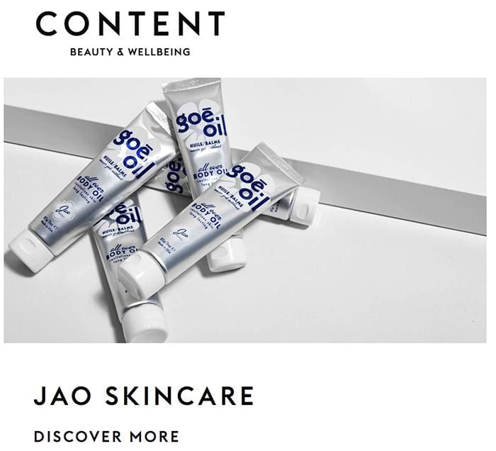 Content Beauty Wellbeing : Jao Goe Oil