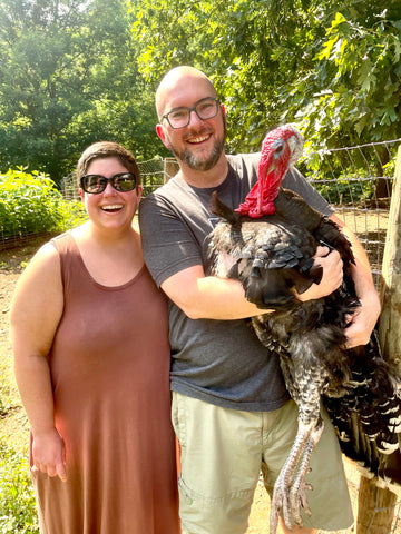 Laurel Hill Farm : Julia & Wayne and a Turkey