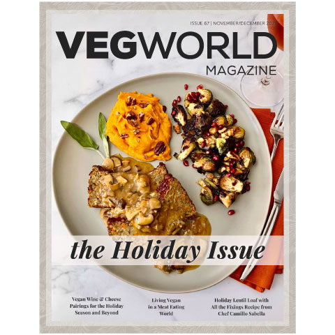 VegWorld Magazine Holiday Cover 2021