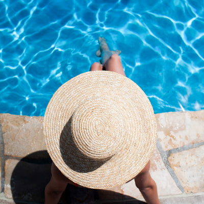 Summer by the pool