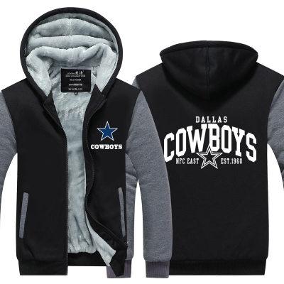 dallas cowboys jacket with hoodie