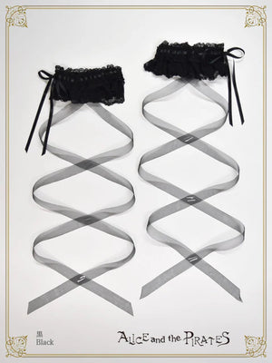 P21OT007 Mischievous Angels & Devils Lace-up Leg Frill - BABY, the Stars Shine Bright San Francisco