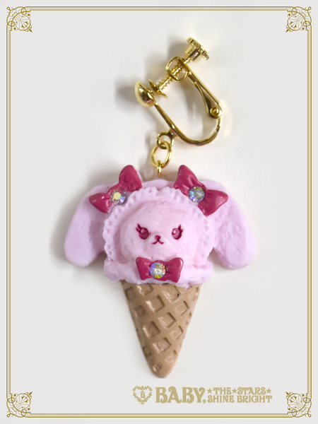 B44AC008  Kumya Ice Cream Clip On Earrings