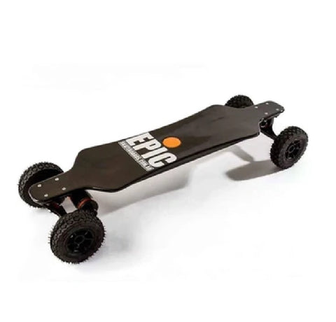 Epic Racer 3200 Carbon Dual Pro Electric Skateboard (With Free Movement Alarm)