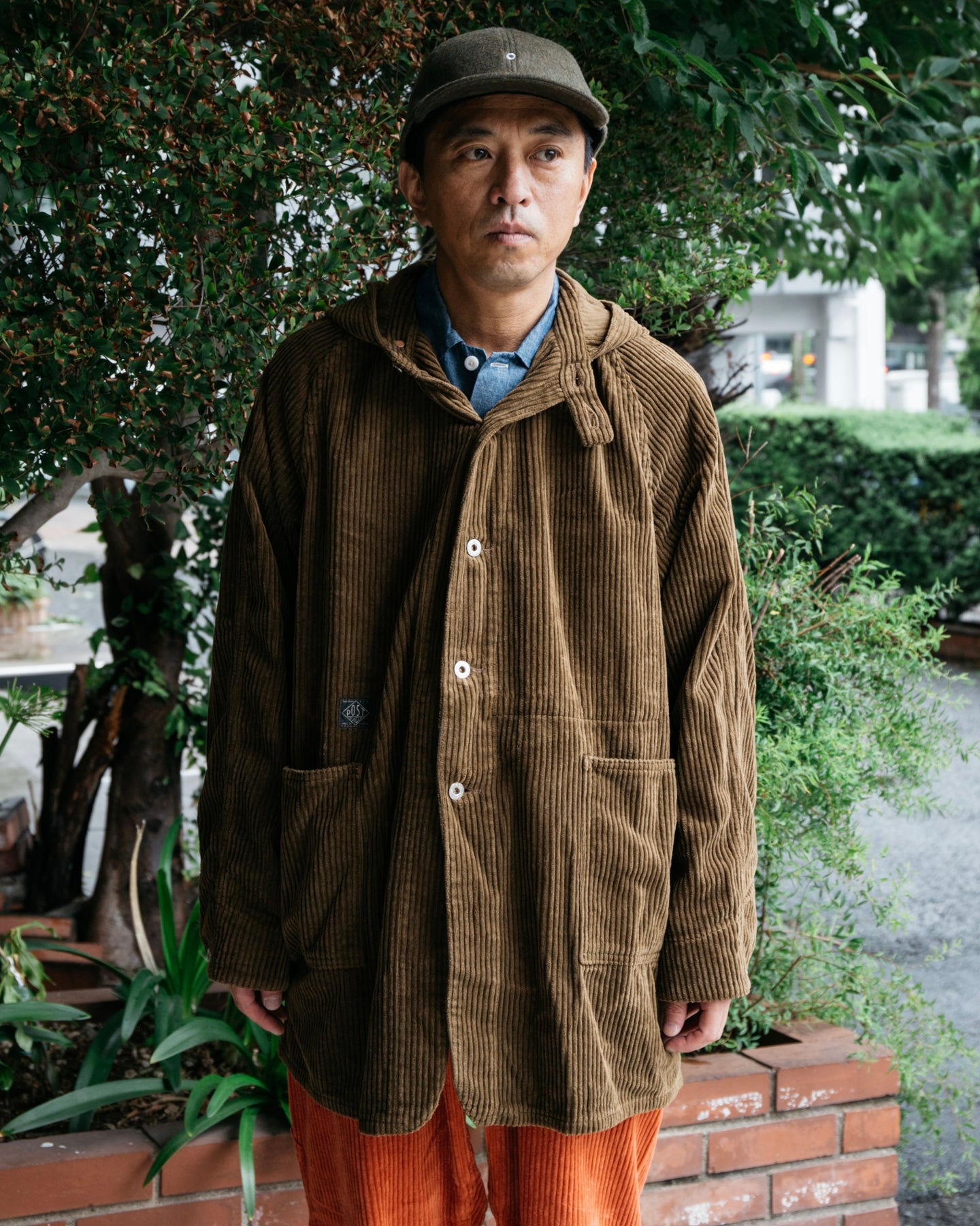 POST OVERALLS SB40-R wool ポストオーバーオールズ - メンズファッション