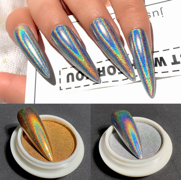 Holo Chrome (Gold & Silver) – The Nail Vault