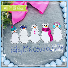 Load image into Gallery viewer, SNACK CAKES SNOWMAN FAMILY 6068AAEH
