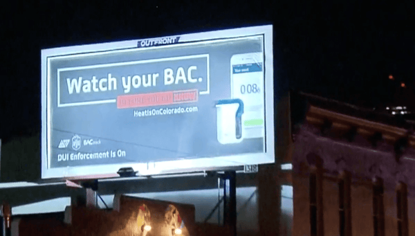 CDOT - BACtrack Billboard