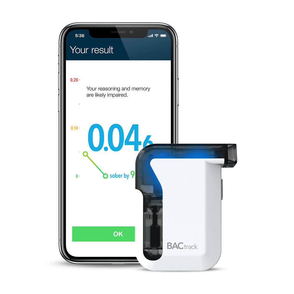 BACtrack Smartphone Breathalyzers for iPhone & Android
