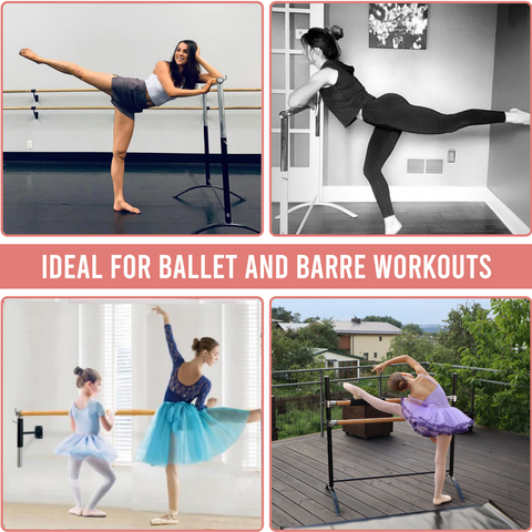 Artan Balance Ballet Barre Portable for Home or Studio, Freestanding  Adjustable Bar for Stretch, Pilates, Dance or Active Workouts, Single or  Double, Kids and Adults, Ballet Equipment -  Canada