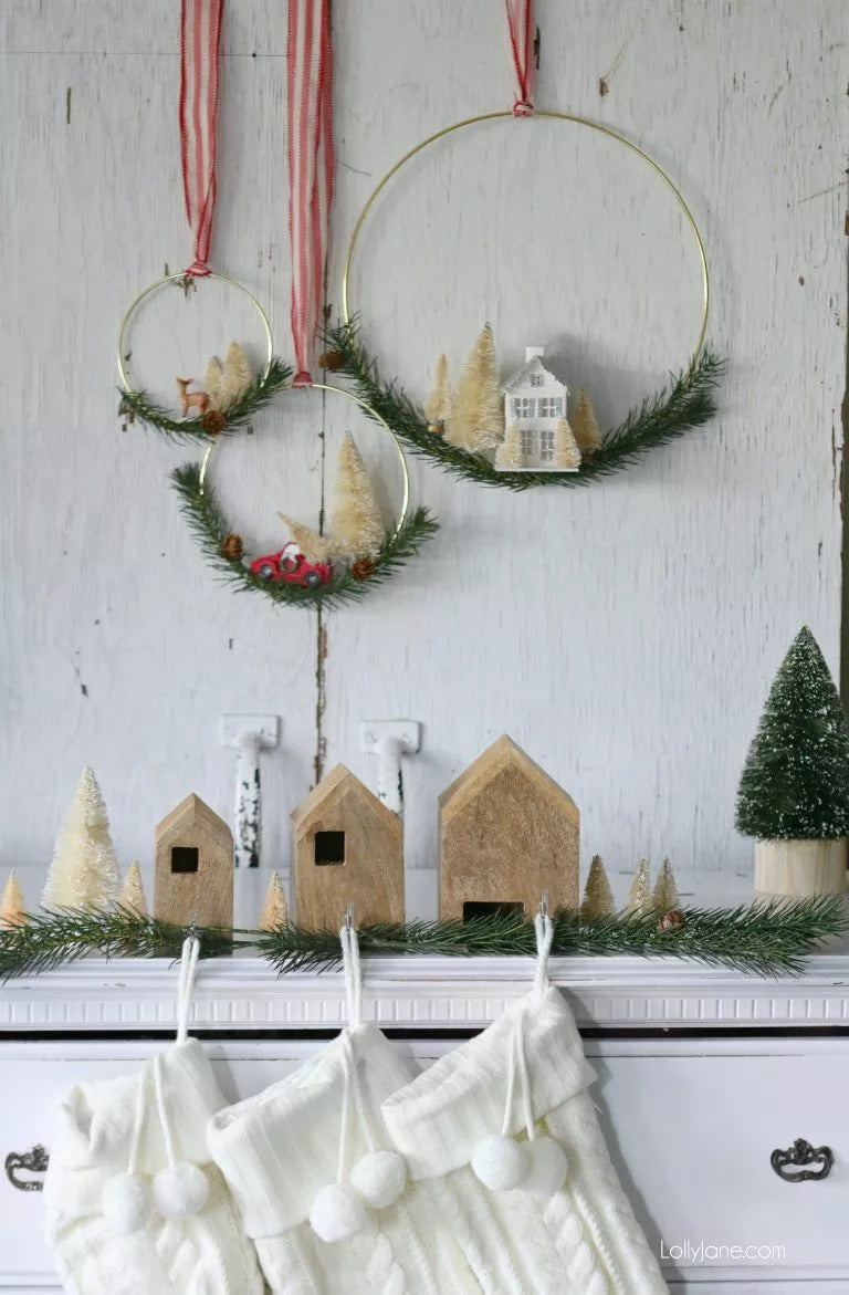 DIY Winter Scene Decor