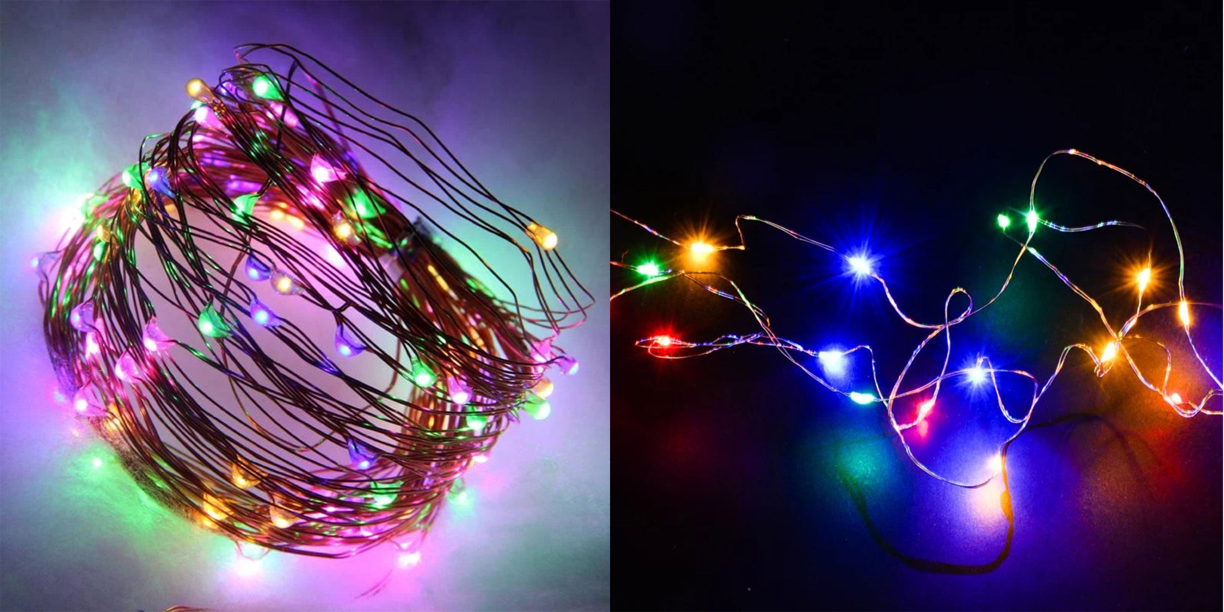 Garden Party Decorations LED Waterproof Copper String Lights