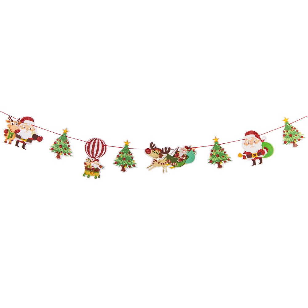 christmas paper garland