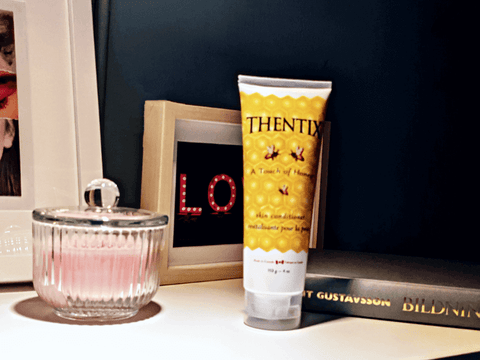 Put Thentix right next to the bed so you can use it as the best night cream for glowing skin or as a skin moisturizer throughout the day.