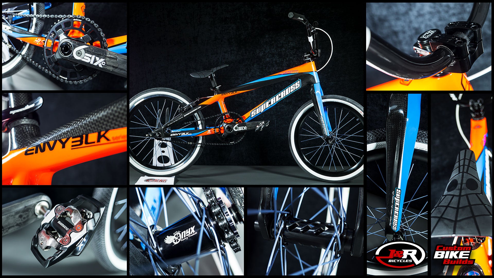 J&R Custom Build: Orange Blue Carbon