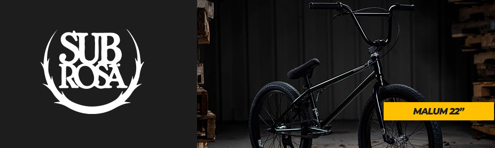 Subrosa 2021 Malum 22" BMX Freestyle Bike-Black
