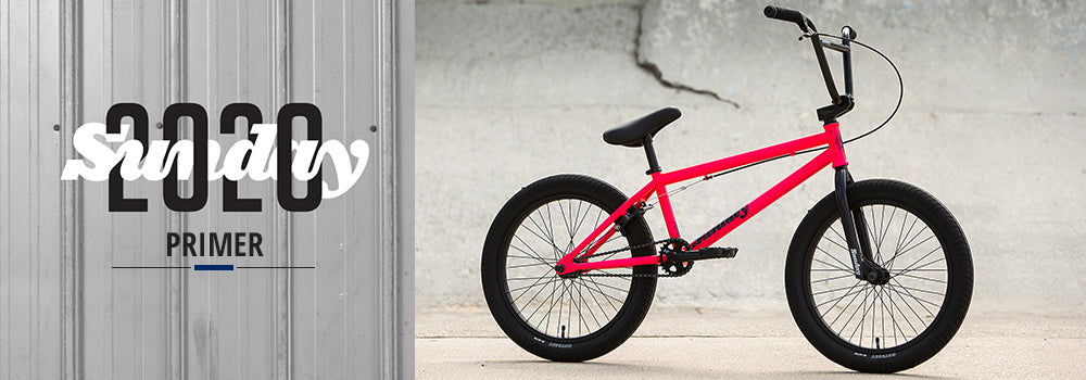 Sunday 2020 Primer 20.5-inch TT BMX Bike - Hot Pink