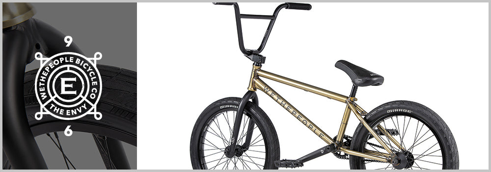 We The People 2020 EnvyComplete BMX Bike - Gold