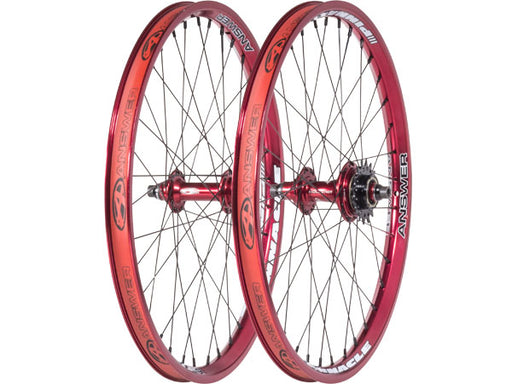 24 inch bmx wheel set