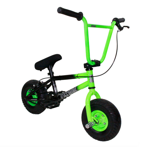 lime green bmx bike